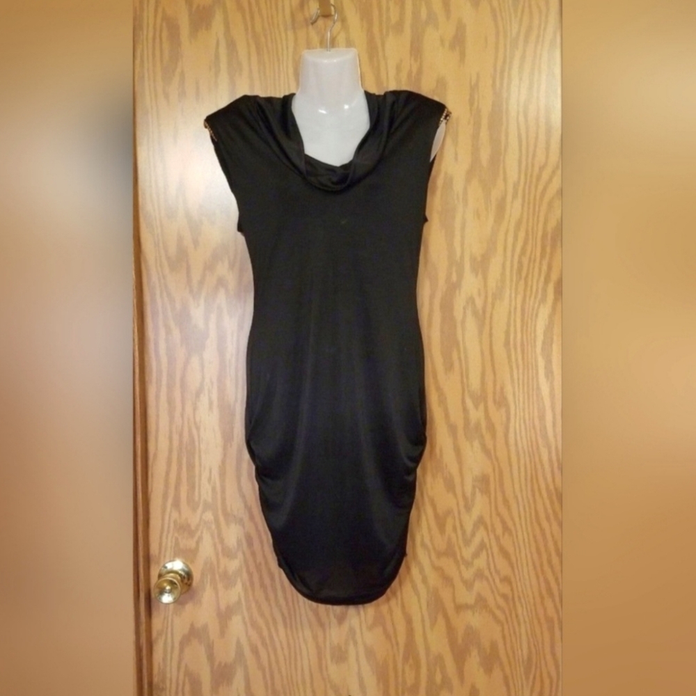 Elegant Apple Bottom Black Sleeveless Dress Womens Size Mediun
